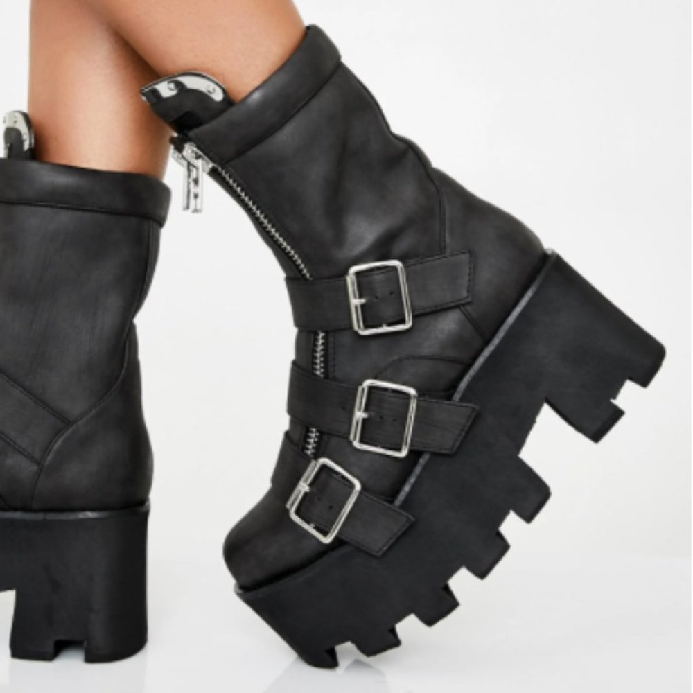 Current Mood Detroit Boots - NEVER BEEN WORN